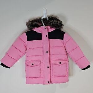 George Pink 3T Jacket with Black Accents